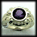 Four Peaks Amethyst Ring