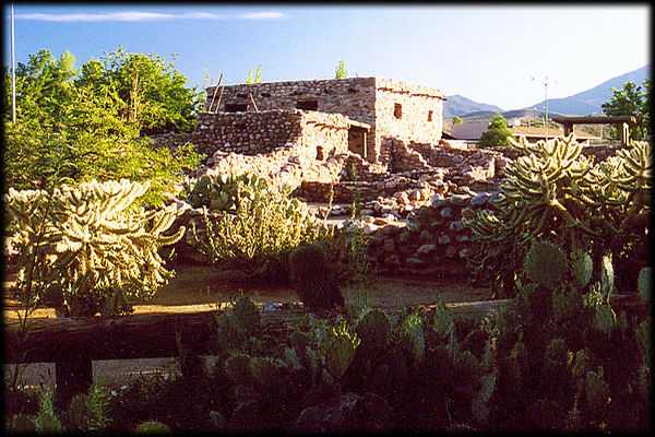 Besh-ba-Gowah Ruins in Globe, Arizona, are some of the most easily visited ruins in the Southwest.